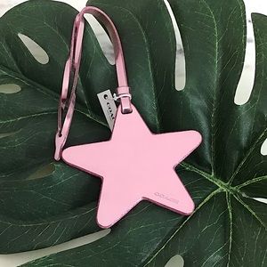 Coach Leather Star Bag Charm